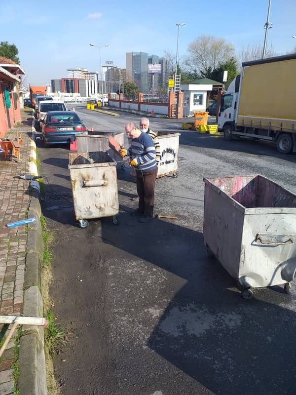 Çöp Konteynırı Onarımı